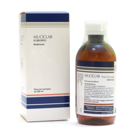 MUCICLAR SCIR 200ML 15MG/5ML
