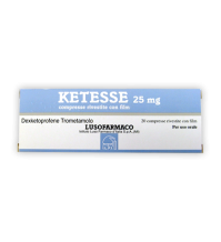 KETESSE*20 CPR RIV. 25 MG