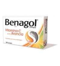 RECKITT BENCKISER H.(IT.) Spa Benagol vitamina C 16 pastiglie arancia