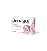 RECKITT BENCKISER H.(IT.) Spa Benagol 16 pastiglie fragola senza zucchero