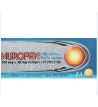 RECKITT BENCKISER H.(IT.) SpA Nurofen Influenza Raffreddore 24 Compresse Rivestite 200mg + 30mg