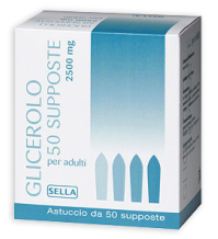 GLICEROLO*AD 50SUPP 2250MG