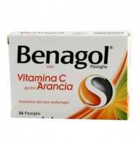 RECKITT BENCKISER H.(IT.) SpA Benagol Vitamina C 36 Pastiglie Arancia