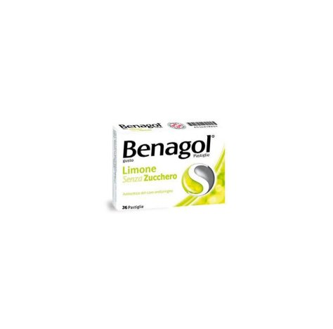 RECKITT BENCKISER H.(IT.) SpA Benagol 36 pastiglie gusto Limone Senza zucchero  