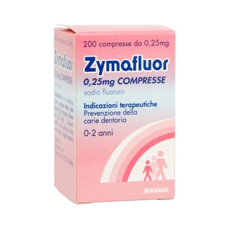ZYMAFLUOR 200 Cpr 0,25mg