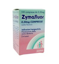 ZYMAFLUOR*100 CPR 0,50 MG
