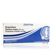 IBUPROFENE ZENT*24CPR 200MG