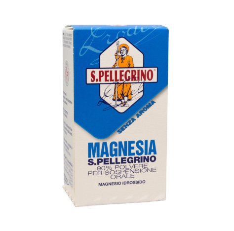 Magnesia S.pell*polv 100g 90%