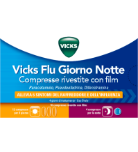 Vicks Flu giorno notte 12+4 compresse