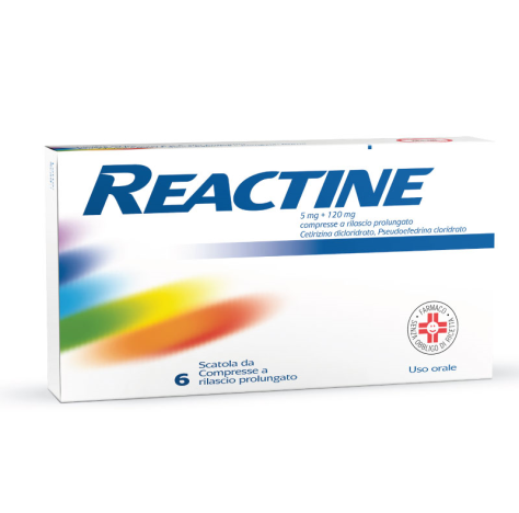 Reactine*6cpr 5mg+120mg Rp__+ 1 COUPON__