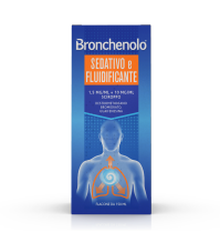 PERRIGO ITALIA Srl Bronchenolo 150 ml Sedativo Fluidificante Sciroppo per Tosse Secca e Grassa