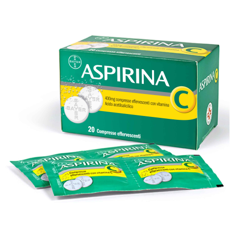 BAYER Spa Aspirina C 20 compresse effervescenti     __ +1 COUPON __
