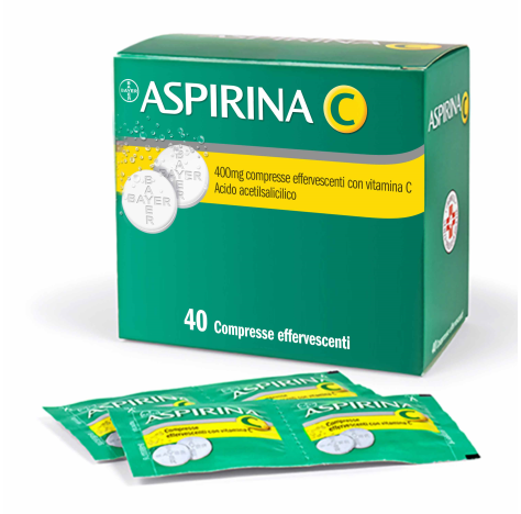 BAYER Spa Aspirina C 40 compresse effervescenti  