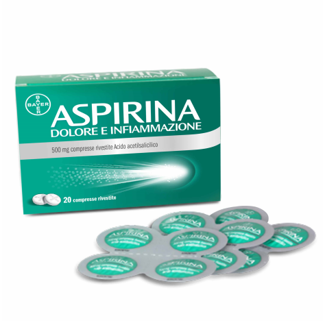 BAYER Spa Aspirina dolore infiammazione 20 compresse 