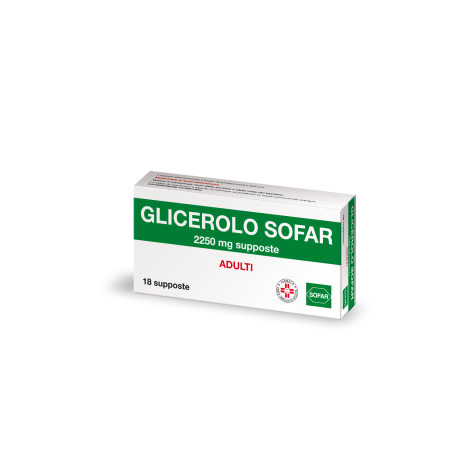 Glicerolo Alfa Adulti 18  Supposte 2250mg