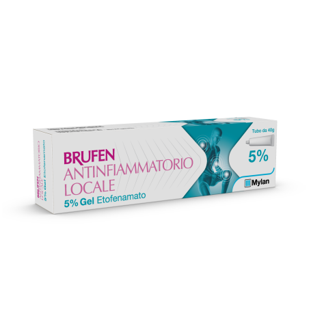 MEDA PHARMA Spa Brufen antinfiammatorio gel 40g 5%