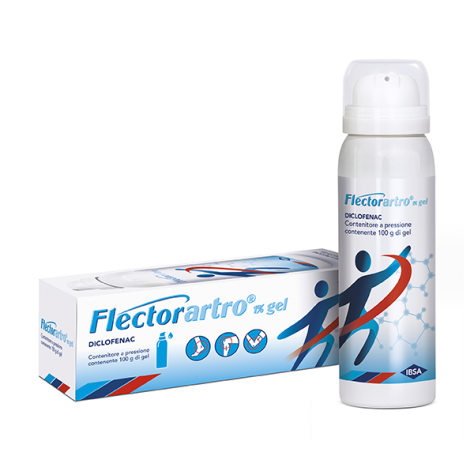 IBSA FARMACEUTICI ITALIA Srl Flectorartro gel 100g 1% Pressurizzato
