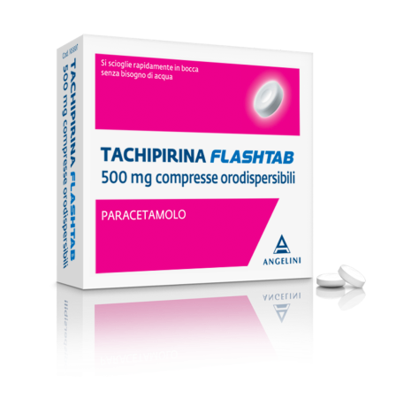 ANGELINI SpA Tachipirina Flashtab 16 Compresse 500