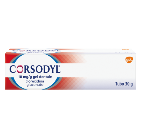 Corsodyl*gel Dent 30g 1g/100g