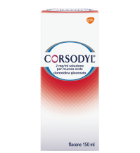 Corsodyl*soluz 150ml 200mg/100