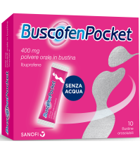 OPELLA HEALTHCARE ITALY Srl Buscofenpocket polvere orale 10 bustine