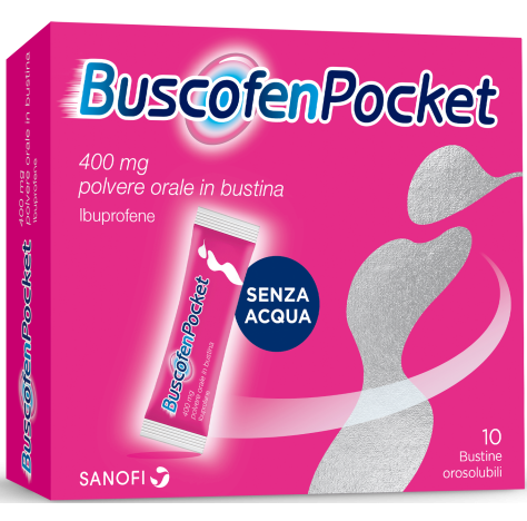 OPELLA HEALTHCARE ITALY Srl Buscofenpocket polvere orale 10 bustine