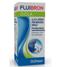 CHIESI ITALIA Spa Fluibron gola spray 15ml