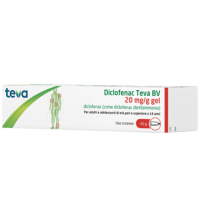 Diclofenac Teva*gel 60g 20mg/g