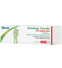 Diclofenac Teva*gel100g 20mg/g