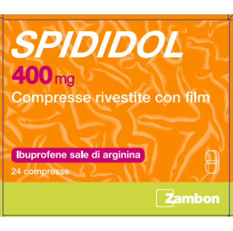 ZAMBON ITALIA Srl Spididol 24 Compresse Rivestite 400mg