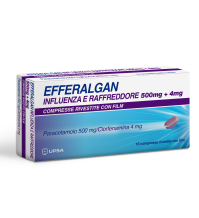 UPSA ITALY Srl Efferalgan influenza e raffreddore 16 compresse