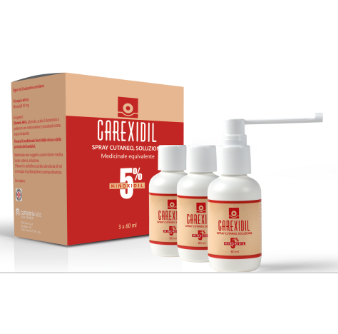 Carexidil*3fl Soluz Cut 60ml5%