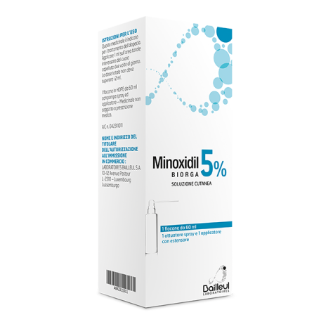 Minoxidil Biorga*sol Cut60ml5%