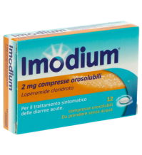 IMODIUM 12CPR OROSOL 2MG