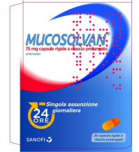 MUCOSOLVAN*20CPS 75MG RP