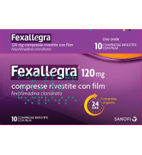FEXALLEGRA*10CPR RIV 120MG