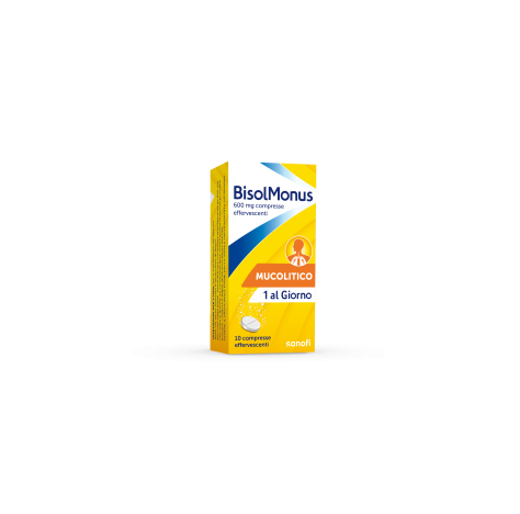 BISOLMONUS*10CPR EFF 600MG