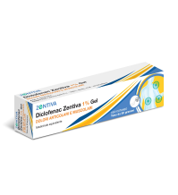 DICLOFENAC ZENTIVA*GEL 50G 1%