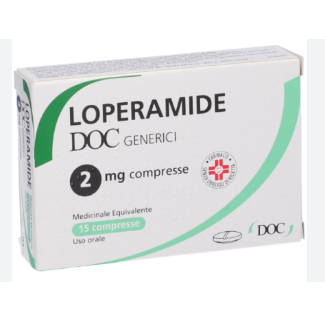 LOPERAMIDE DOC*15CPR 2MG LOPERAMIDE DOC*15CPR 2MG