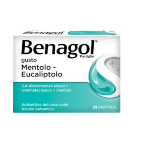 Benagol 24past Mentolo Eucalipto