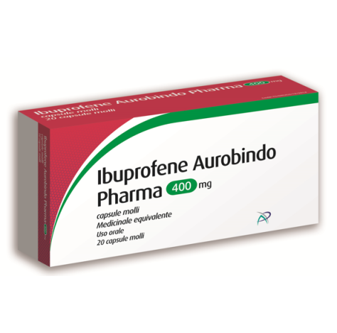 IBUPROFENE AUR*20CPS MOL 400MG