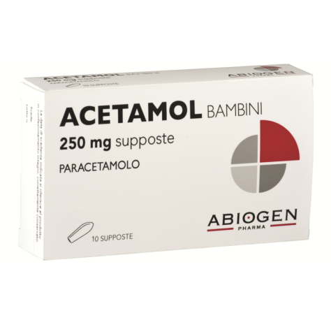ACETAMOL*10 PRIMESUP. 250 MG