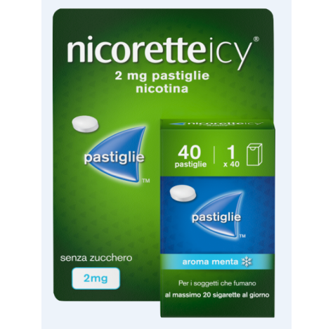 NICORETTEICY*40PAST 2MG