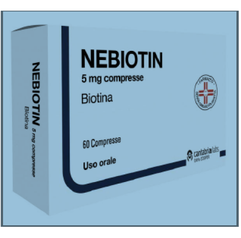 NEBIOTIN*60CPR 5MG