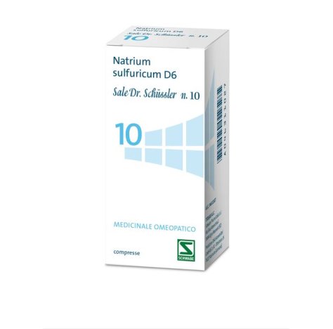 SALE DR SCHUSSLER N.10NASU 200