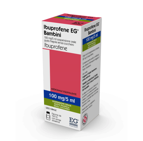 IBUPROFENE EG*FL 150ML FRAGOLA