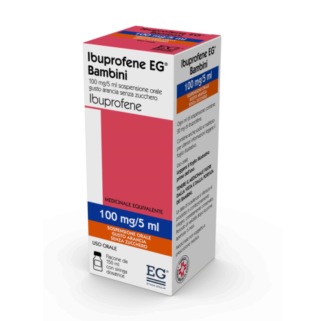 IBUPROFENE EG BB 150ML ARANCIA