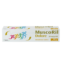 MUSCORIL DOLORE*GEL 60G 20MG/G