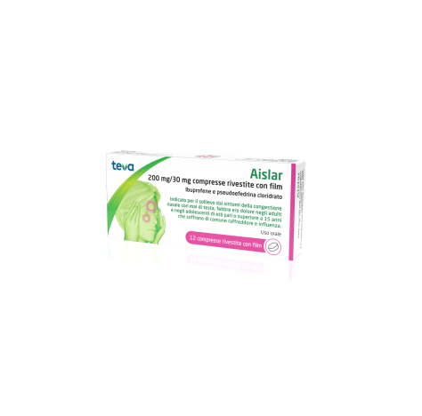 AISLAR 200/30mg 12 Cpr