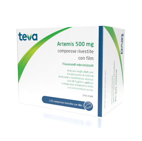 ARTEMIS 120CPR RIV 500MG